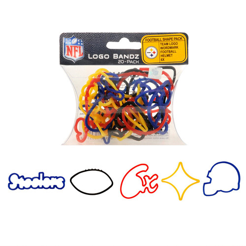 Forever Collectibles NFL Pittsburgh Steelers Logo Bandz