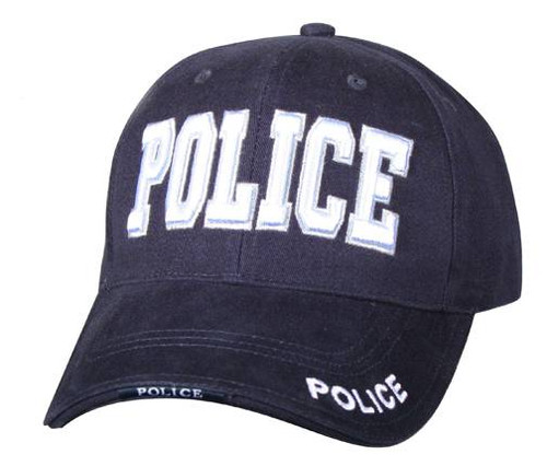 Rothco Deluxe Navy Blue Police Low Profile Insignia Cap