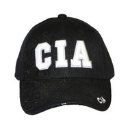 Shadow Law Enforcement CIA Adjustable Hook and Loop Closure Hat- Black