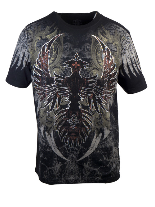 Men's Ruined Ancient Phoenix  Spirit Fashion MMA T-shirt