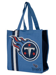 NFL Team Logo Reusable  Tennessee Titans Grocery Tote Shopping Bag