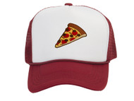 Adult Men's Pepperoni Pizza Slice Rope Foam Trucker Hat