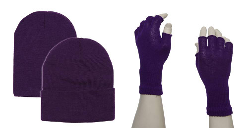 GT Winter Kit - Long Beanie + Short Beanie + Fingerless Gloves