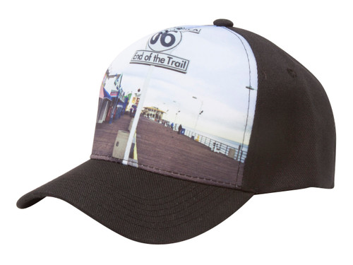 Santa Monica Route 66 Adjustable Structured Hat