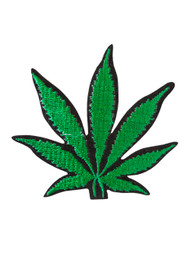Marijuana Green Leaf Patch