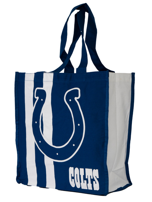 NFL Team Logo Reusable  Indianapolis Colts Grocery Tote Shopping Bag