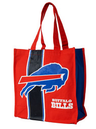 NFL Team Logo Reusable  Buffalo Bills Tote Grocery Tote Shopping Bag