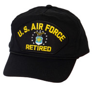 Men's Retired Series Patch US Military Veteran Unstructured Snapback Baseball Hat
