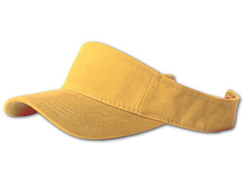 Magic Blank Yellow Adjustable Visor