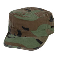 Top Headwear Camo Army Cadet Cap - Military Patrol Duck Hunting Hat