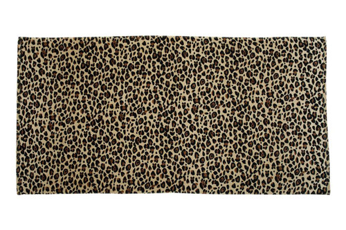 Carmel Towel Company - Animal PrInt Velour Beach Towel. 3060A - Leopard