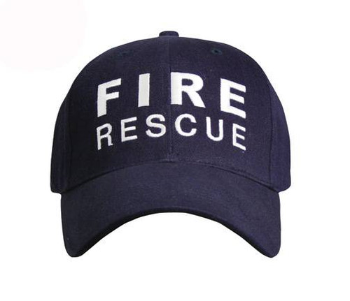Rothco Fire Rescuse Adjustable Hat - Navy Blue - Low Profile