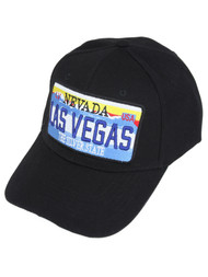 Top Headwear Silver State Las Vegas Plate Baseball Cap