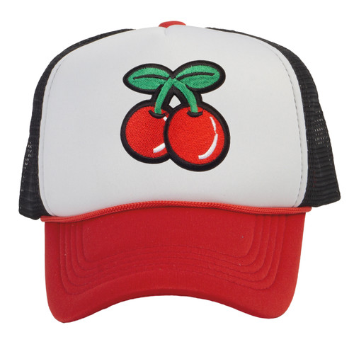 Top Headwear Large Cherry Hat - Men's Cherries Snapback Trucker Cap