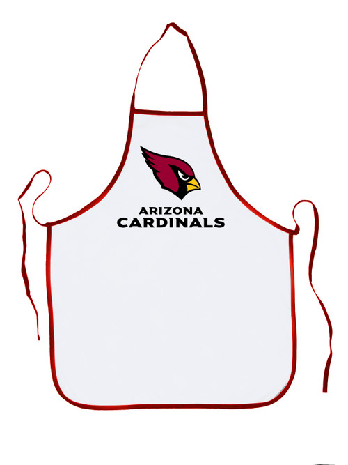 NFL Football Arizona Cardinals Sports Fan BBQ Grilling Apron Red Trim