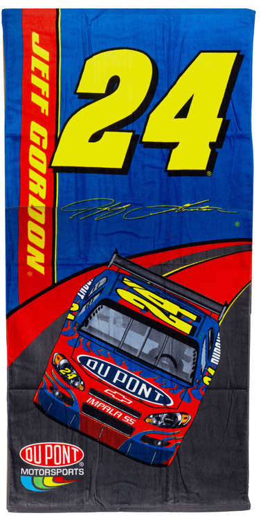 NASCAR Jeff Gordon 24 Fiber Reactive Towel