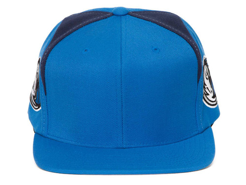 Mitchell & Ness Dallas Mavericks Blank Front Short Hook Snapback