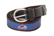 The Mark Adult Canvas Material NHL Colorado Avalanche w/Buckle Closure