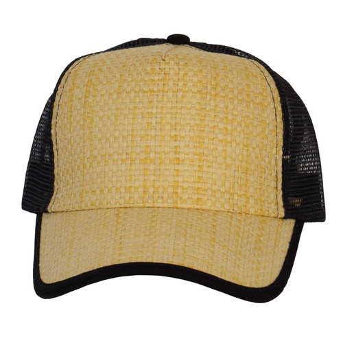 Top Headwear Trucker Straw Hats For Men Two-Tone Snapback Cap