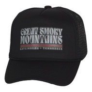 Men's Great Smoky Mountains Trucker Hat Gatlinburg Tennessee Snapback Cap