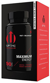 UPTIME-Maximum Energy Blend Tablets-Premium Supplement - 90ct. Bottle