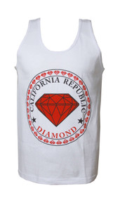 California Republic Diamond Tank Top Shirt