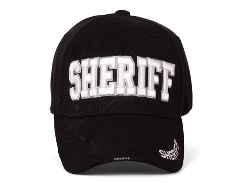 Law Enforcement Sfheriff Badge Shadow Adjustable Hat