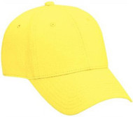 Jersey Knit Low Profile Pro Style Cap, Light Yellow