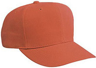 Wool Blend Pro Style Caps, Orange