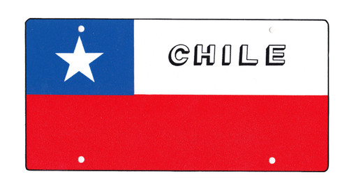 National Plastic License Plate Cover Holder, Chile