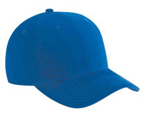 Brushed Cotton Twill Low Profile Pro Style Caps, Royal