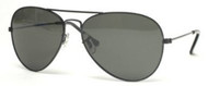 Gravity Shades Classic Black Aviator Tint Len Sunglasses w FREE CASE