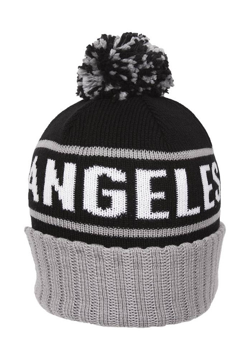 City Caps Knitted Cuffed Beanies w/ Pom (Various Cities)