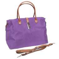 Oversized Tosca Tote Handbag - Light Purple
