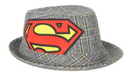 Superman Fedora Bucket Hat S/M