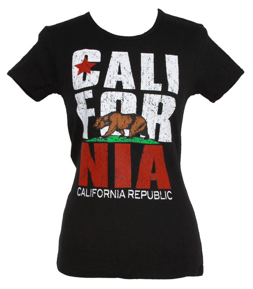 Women's California Republic Bold Crew Neck T-Shirt