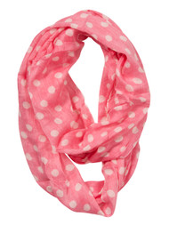 Cute Polka Dot Loop Scarf