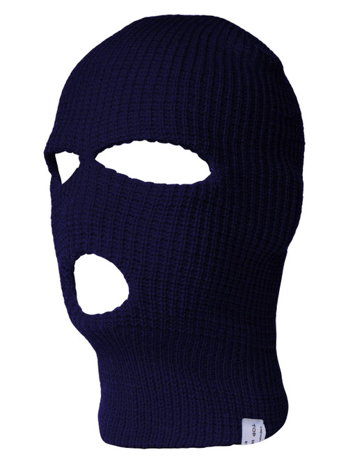 TopHeadwear Face Ski Mask 3 Hole, Navy