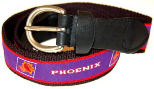 The Mark Adult Canvas Material NBA Phoenix Suns Belt w/Buckle Closure