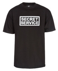 Secret Service Black T-Shirt