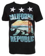 Gravity Threads California Republic SF Golden Gate Bridge T Shirt