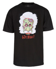 Mens Zombie Einstein Short-Sleeve T-Shirt