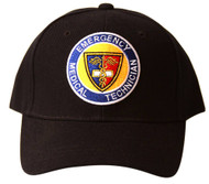 Plain EMT Insignia Logo Hat - Black