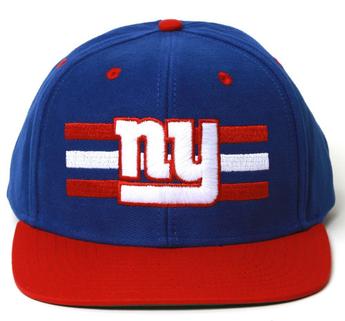 NFL New York Giants Reebok Billboard Flat Bill Structured Snapback Hat