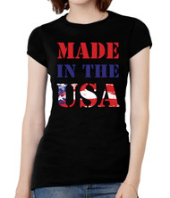Womens Made in USA Short-Sleeve T-Shirt