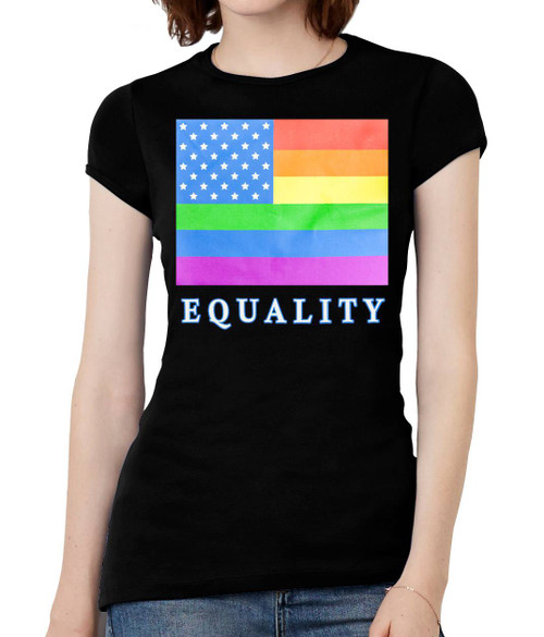 Womens Love Wins Equality Short-Sleeve T-Shirt
