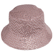 Womens Fashion Sequined Bucket Hat