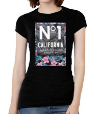 Womens No. 1 Cali Paradise Found Short-Sleeve T-Shirt