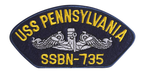 United States Navy USS Pennsylvania SSBN-735 Patch