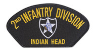 United States 2nd infantry Division Indian Head Patch
